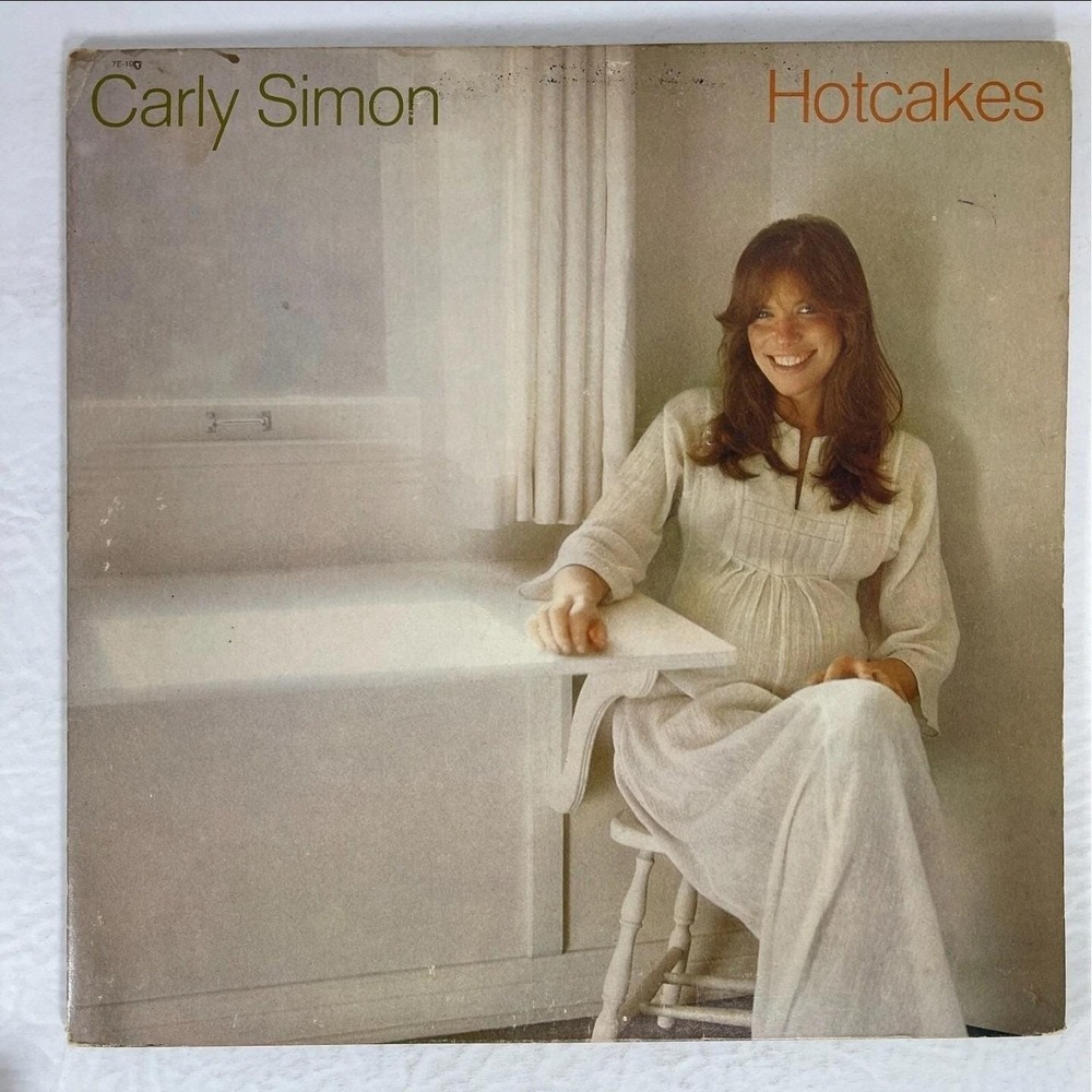 Carly Simon Hotcakes Vinyl LP 1974 Elektra Records 7E-1002 Vintage Folk Rock